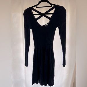 Cross Cross Sweater Dress